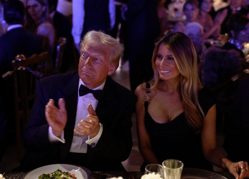 Donaldas ir Melania Trampai