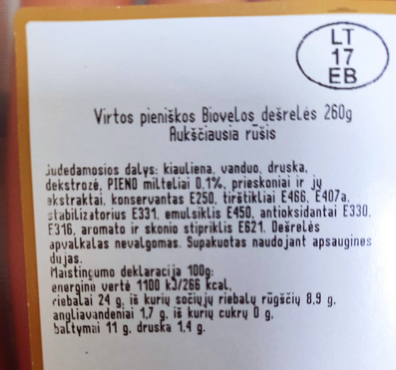 Dešrelės