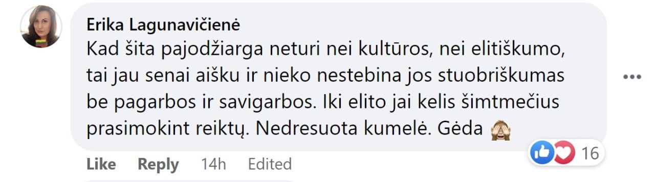 komentaras
