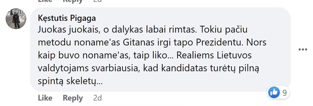 komentaras
