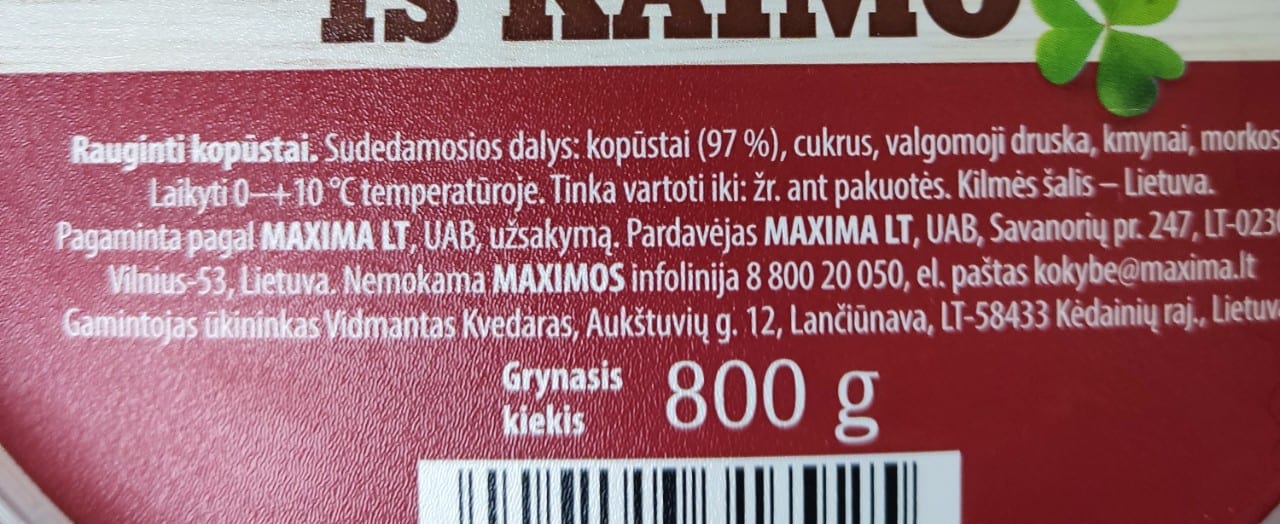 Rauginti kopūstai