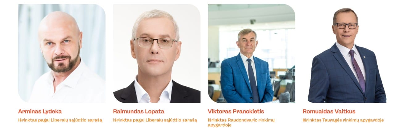 liberalų lyderiai