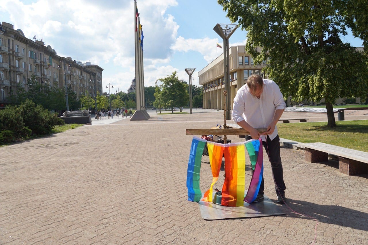 Vaivorykštės spalvų juostelės