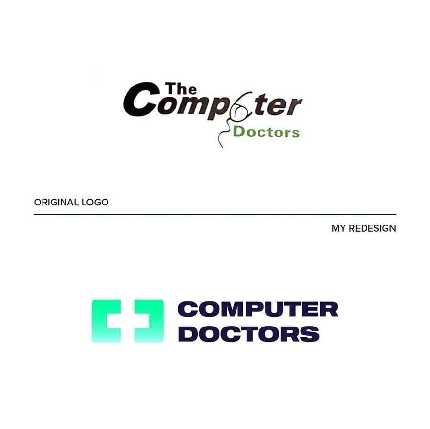 Kompiuterių taisyklos logotipas