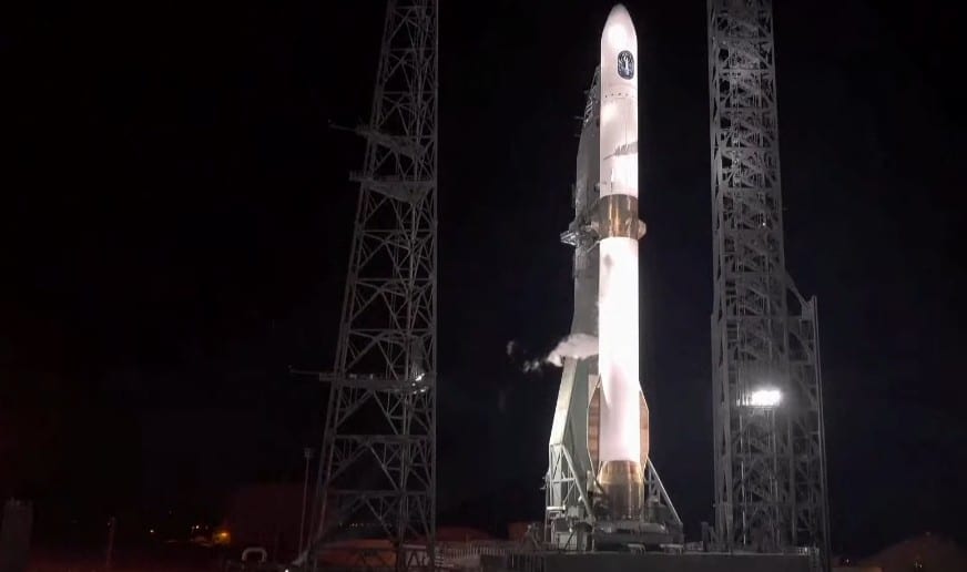 „Blue Origin“ raketos paleidimas