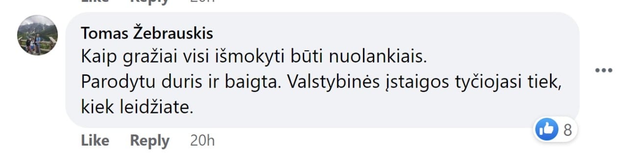 komentaras