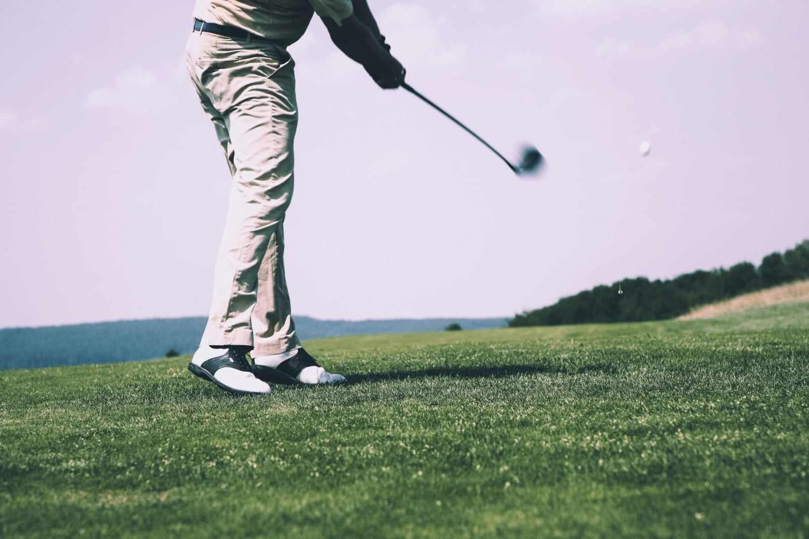 Golfas tinkamas lengviems judesiams