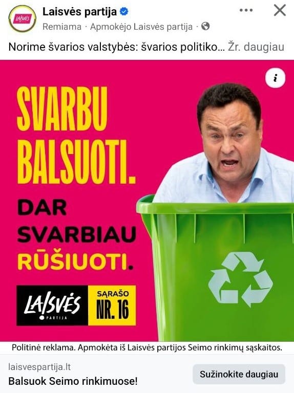 laisvės p