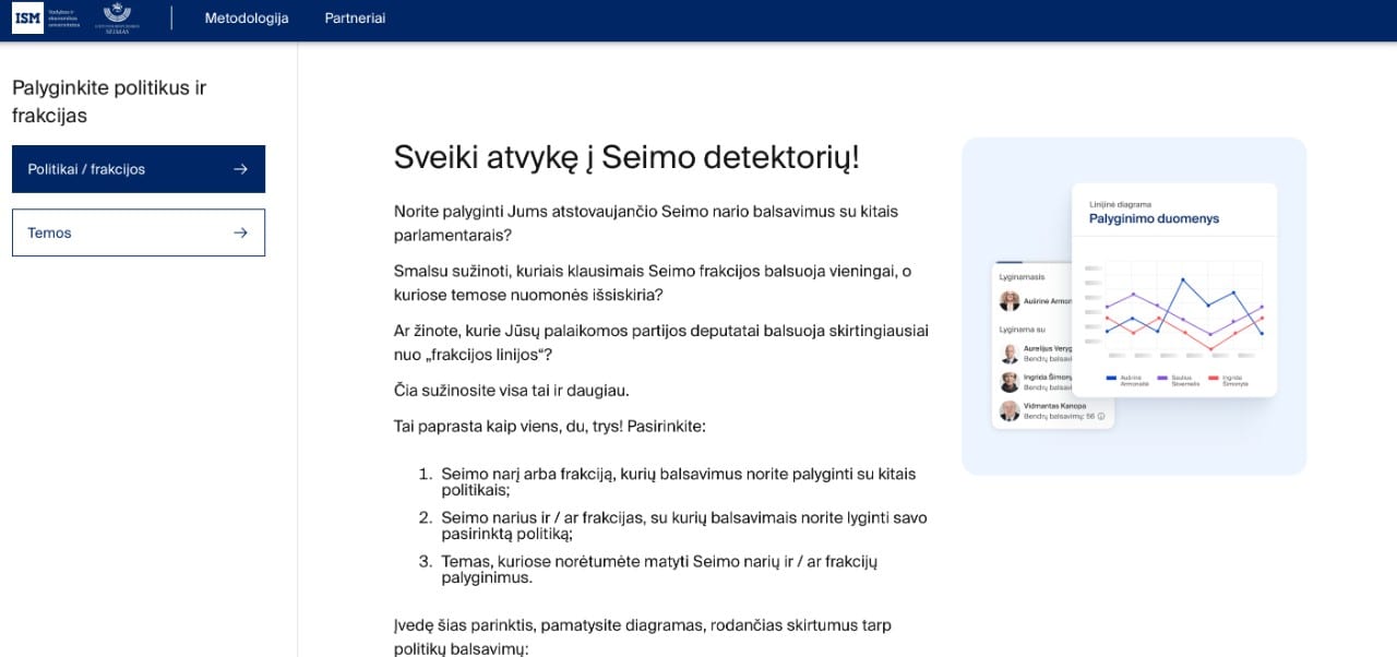 Seimo detektorius.