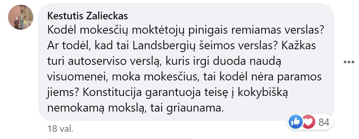 komentaras