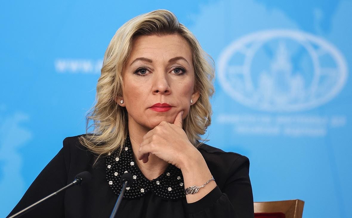 Rusijos užsienio reikalų ministerijos atstovė Marija Zacharova