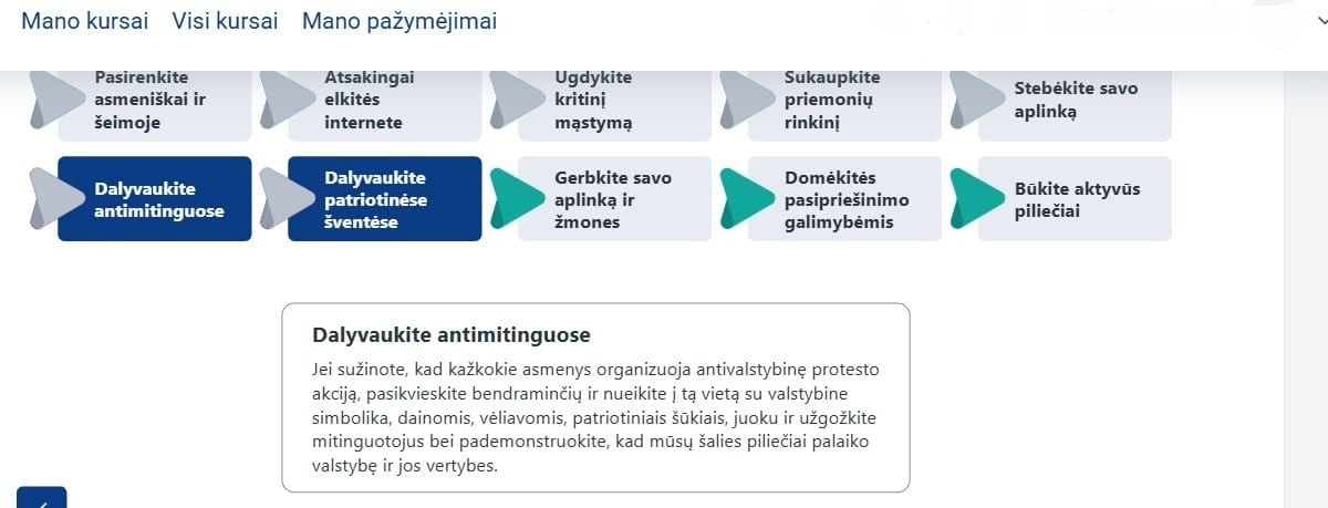 klausimai