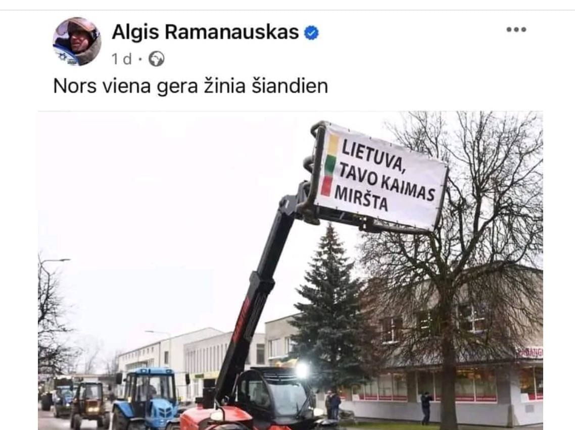 A. Ramanausko pasisakymas