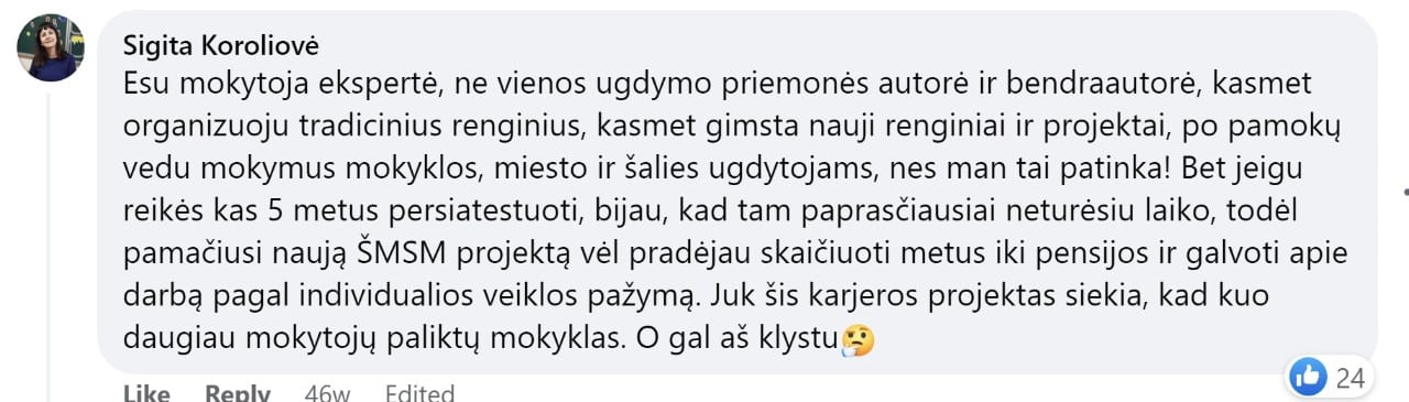komentaras