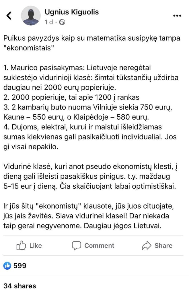 komentaras