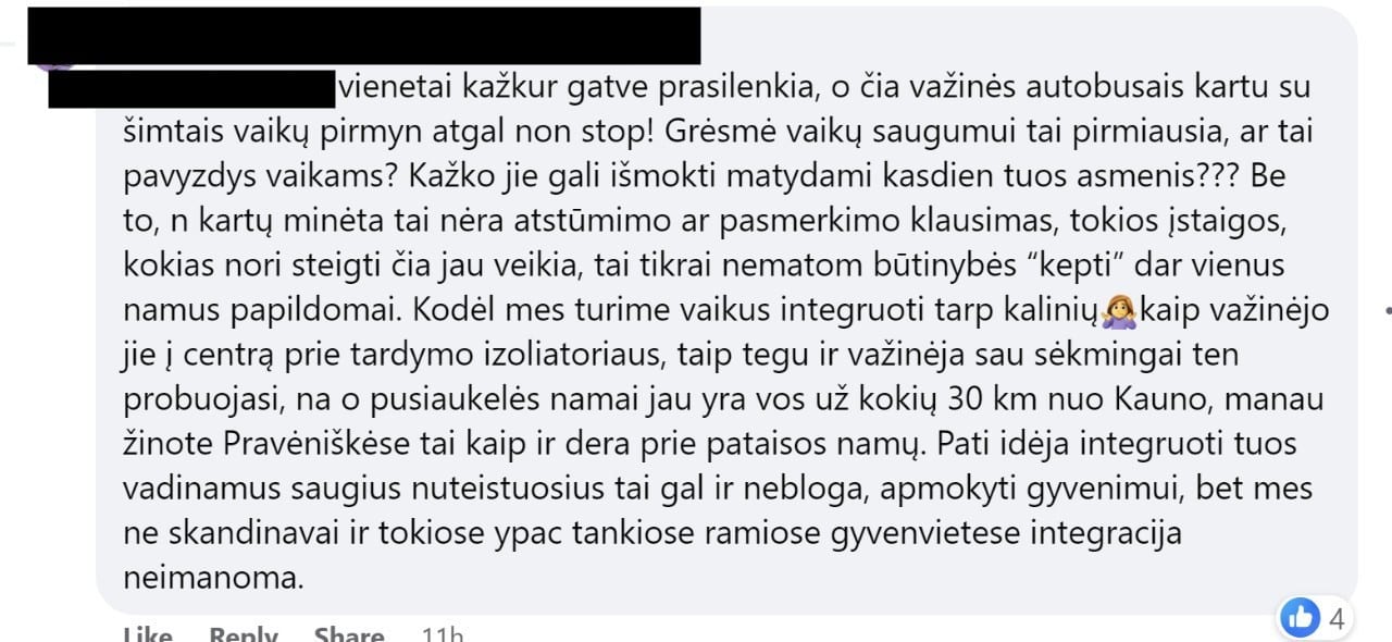 komentaras