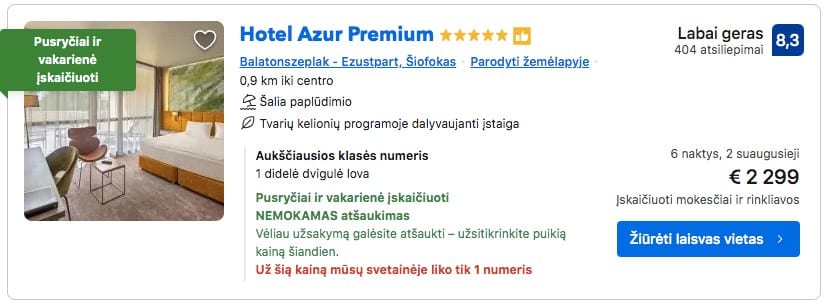 Poilsis prie Balatono