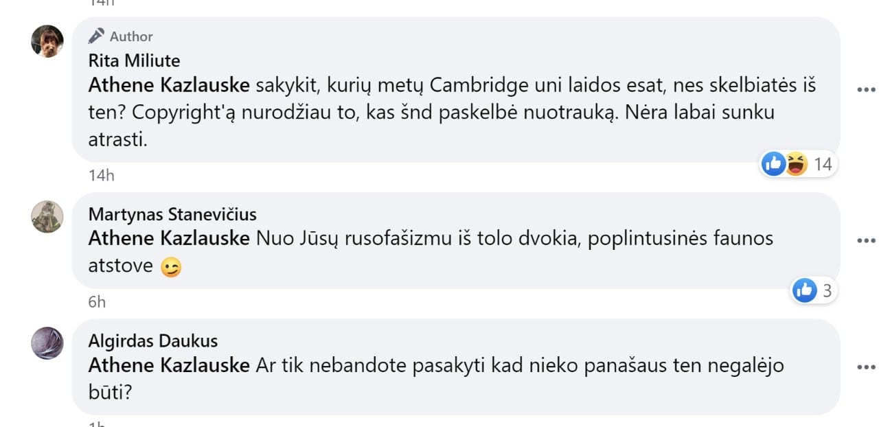 komentarai