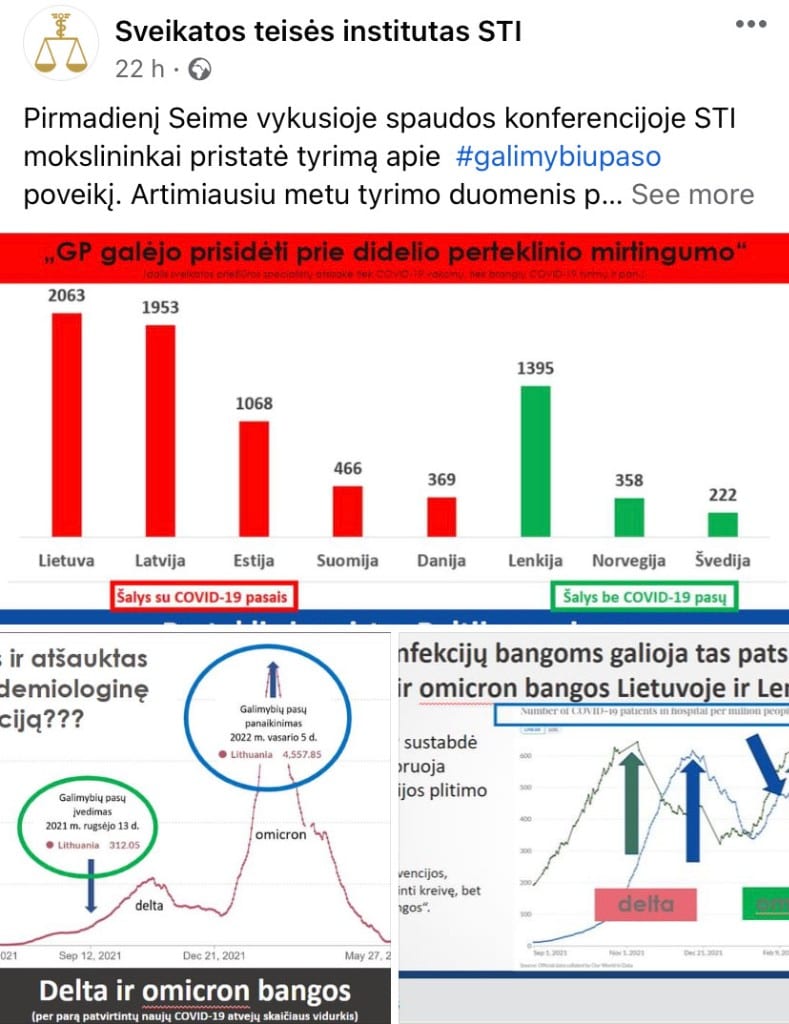 STI pasisakymas