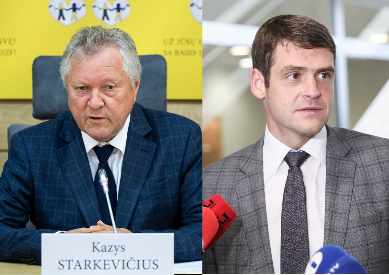 K. Starkevičius ir R. Žemaitaitis