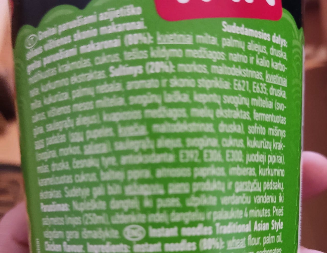 Greitai paruošiami makaronai
