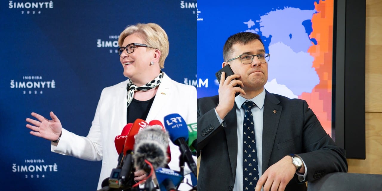 I. Šimonytė ir L. Kasčiūnas