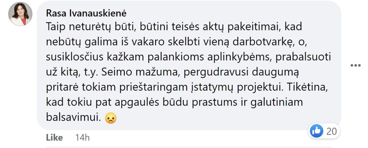 komentaras
