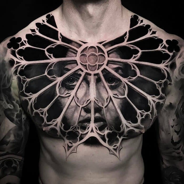 3D moters tatuiruotė