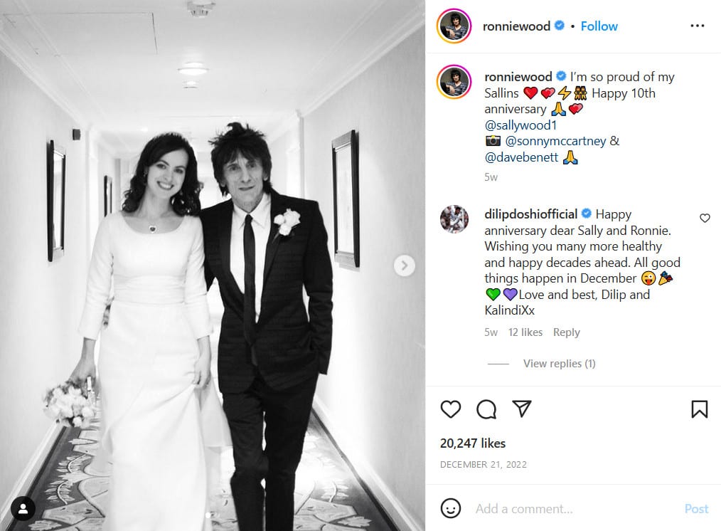 Ronnie Woodasyros vaizdas