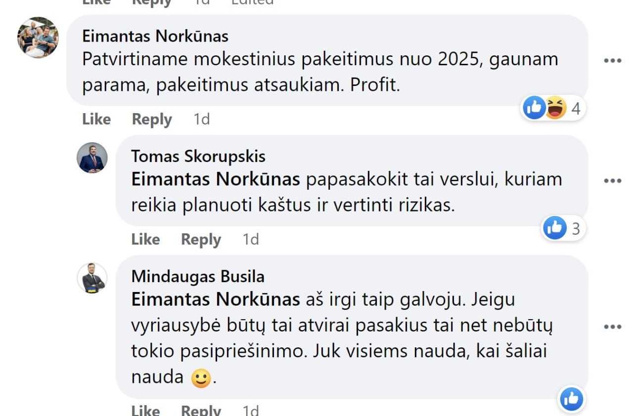 komentaras