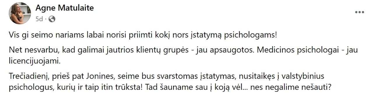 Feisbuko komentaras