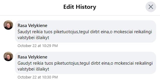 komentaras