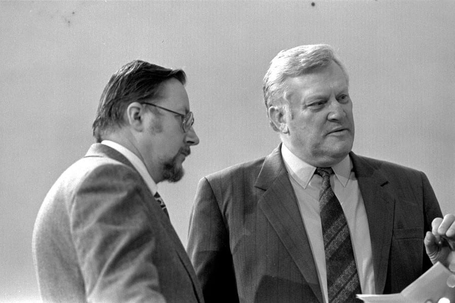 Vytautas Landsbergis ir Algirdas Brazauskas