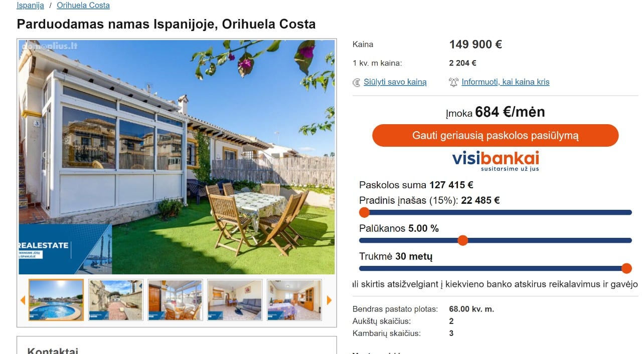 Namas Ispanijoje