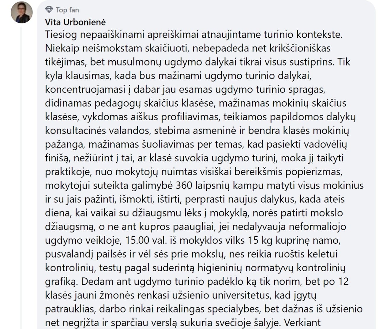 Komentaras