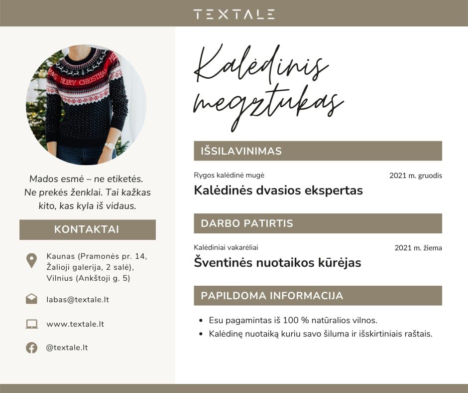 Kalėdinis megztukas