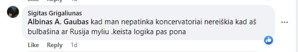 Feisbuko komentaras