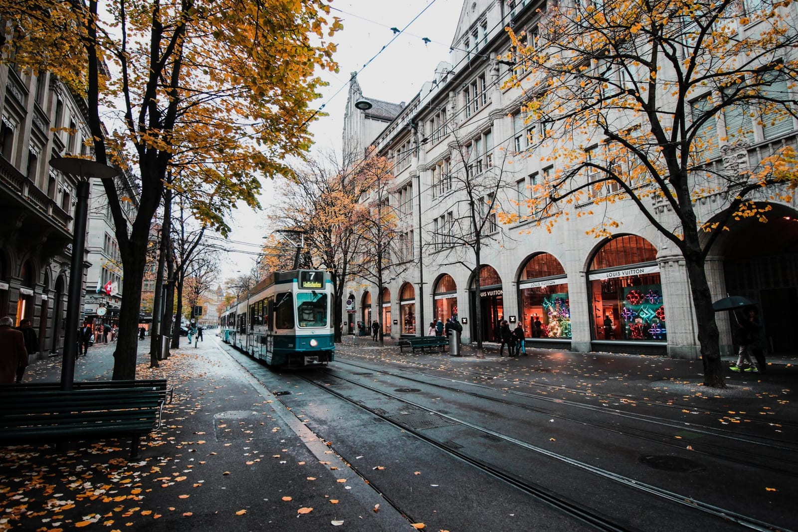 Rudens gatvės
