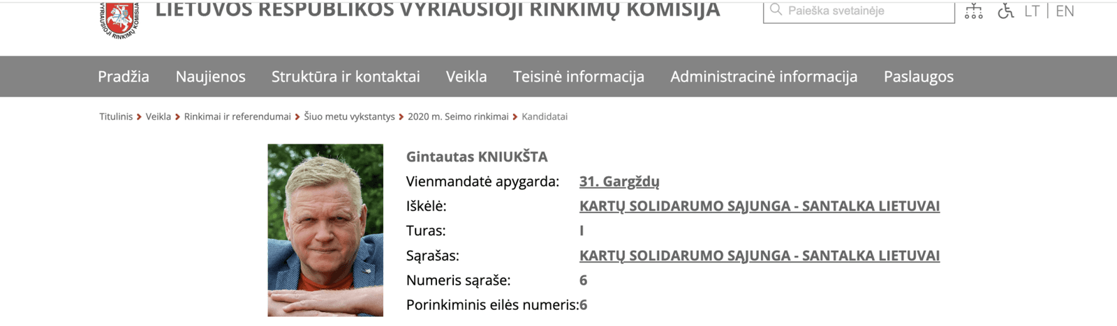 G. Kniukšta