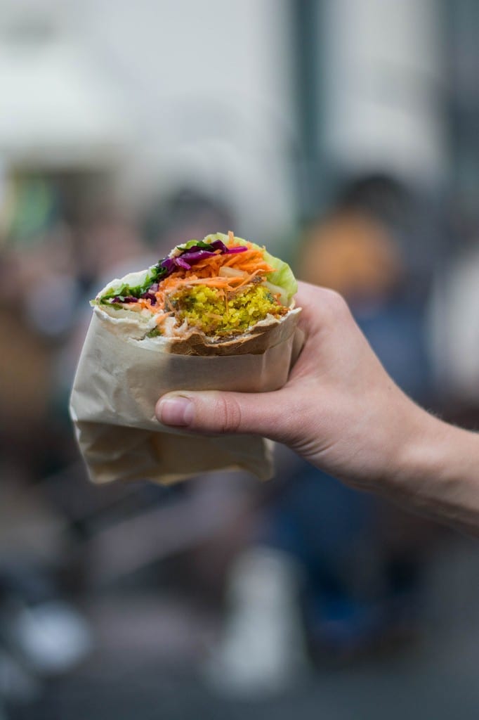 Falafelių suktinukas.