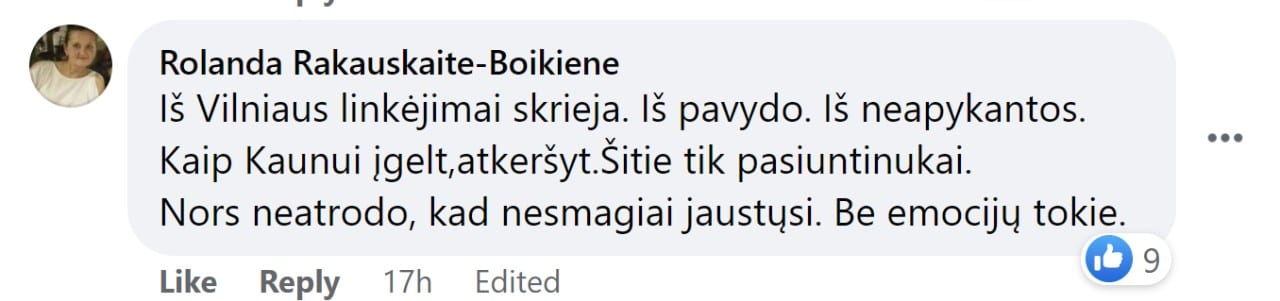 komentaras