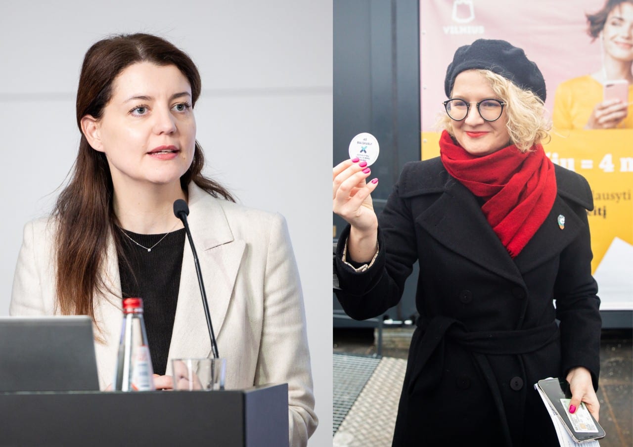 Monika Navickienė ir Aušrinė Armonaitė