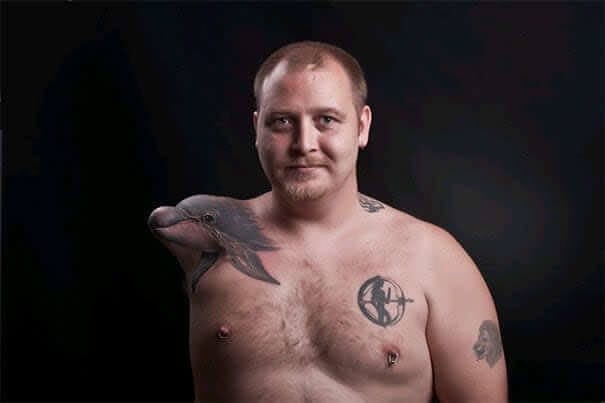 Delfino tatuiruotė