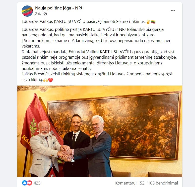 Nauja politinė jėga