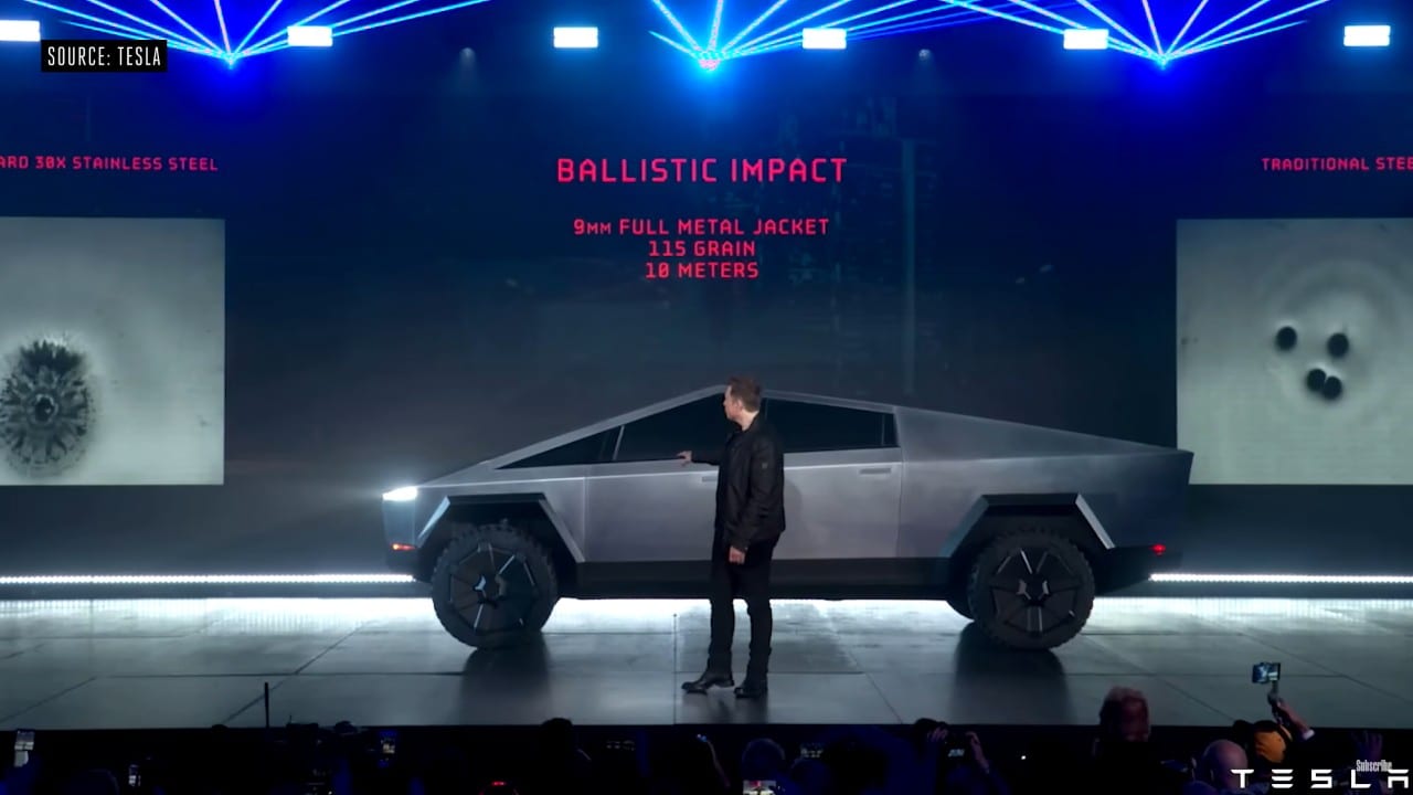 „Tesla Cybertruck“