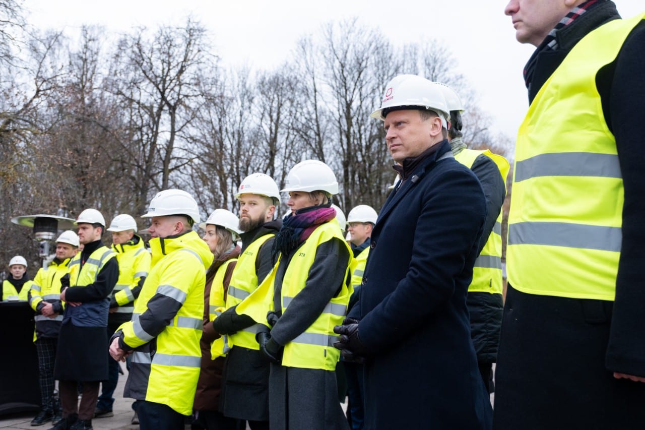 Nacionalinės koncertų salės statybų darbai