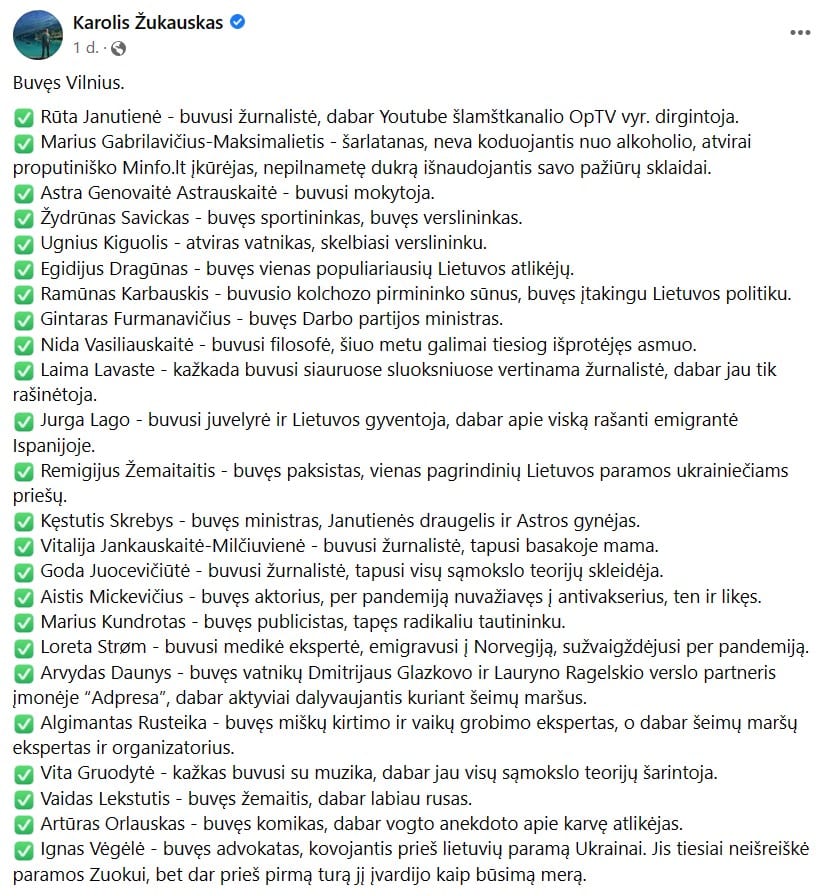 K. Žukausko pasisakymas