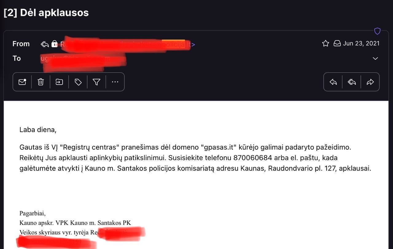 Laiškas