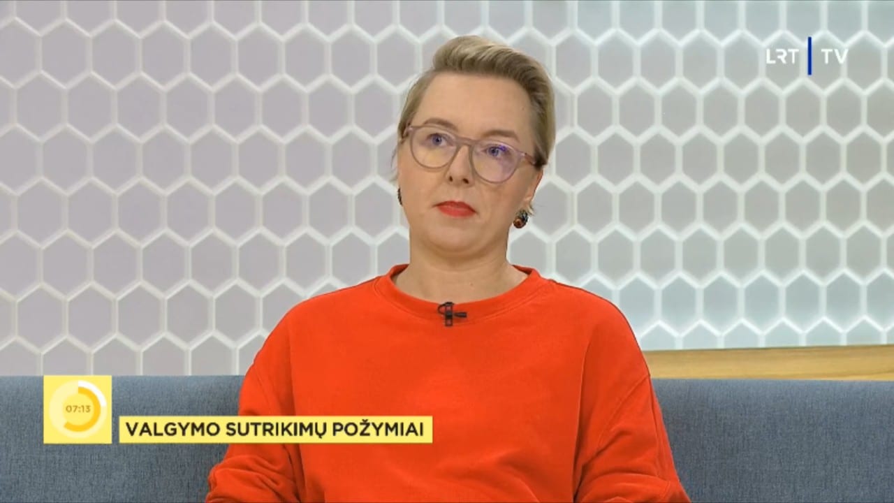 Valgymo sutrikimų požymiai