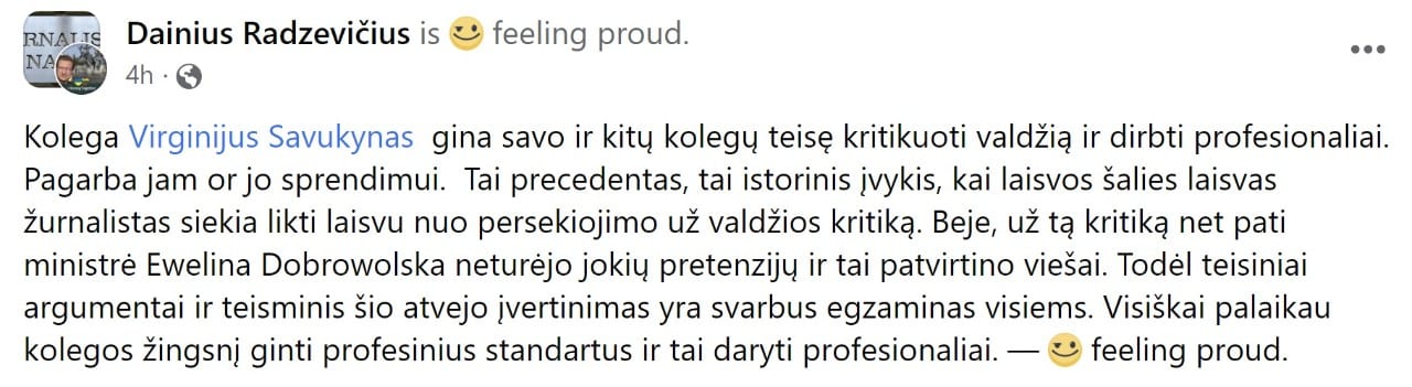 komentaras